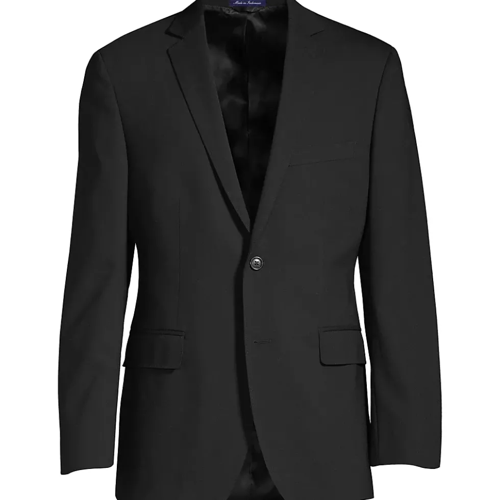 Men's Traditional Fit Year'rounder Stretch Wool Suit Jacket