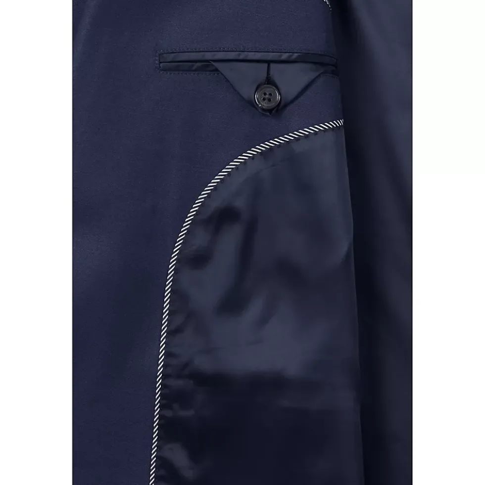 Men's Traditional Fit Year'rounder Stretch Wool Suit Jacket