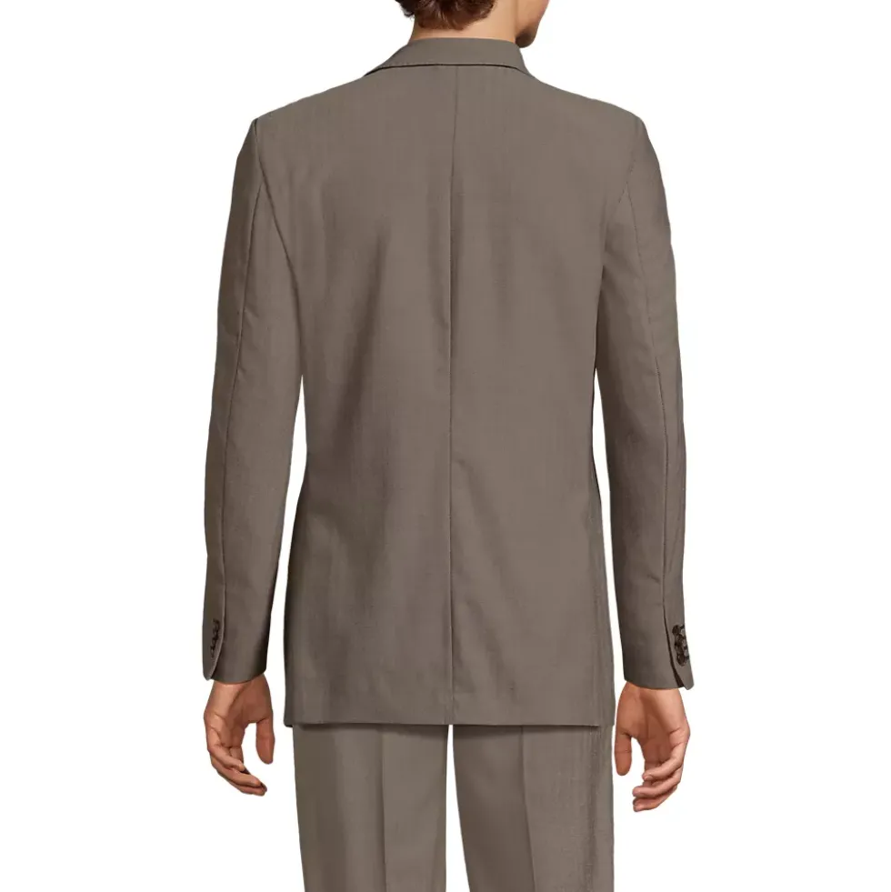 Men's Traditional Fit Year'rounder Stretch Wool Suit Jacket