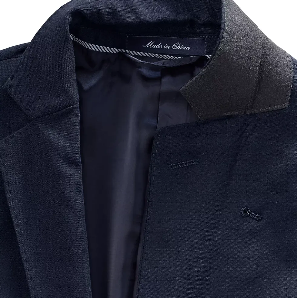 Men's Traditional Fit Year'rounder Stretch Wool Suit Jacket