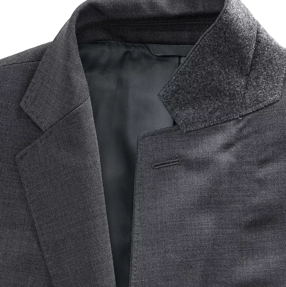 Men's Traditional Fit Year'rounder Stretch Wool Suit Jacket