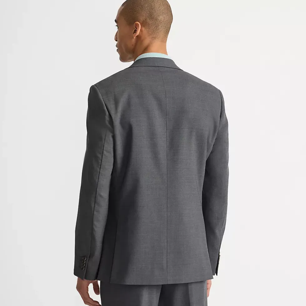 Men's Traditional Fit Year'rounder Stretch Wool Suit Jacket