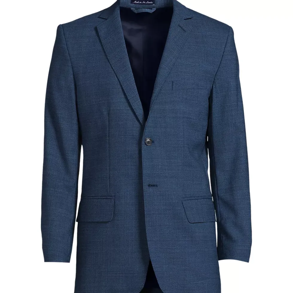 Men's Traditional Fit Year'rounder Stretch Wool Suit Jacket