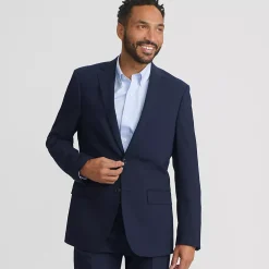 Men's Traditional Fit Year'rounder Stretch Wool Suit Jacket