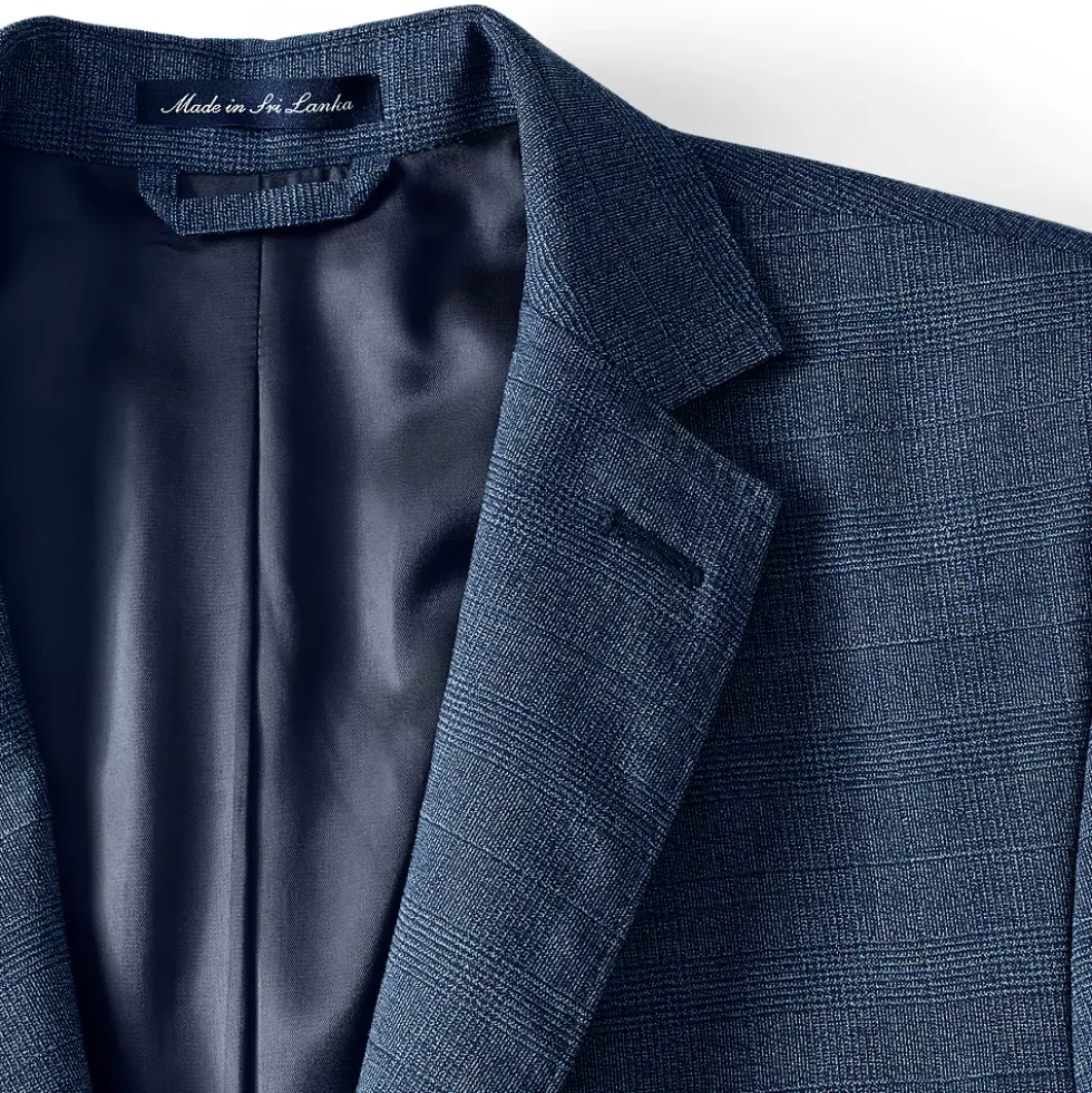 Men's Traditional Fit Year'rounder Stretch Wool Suit Jacket
