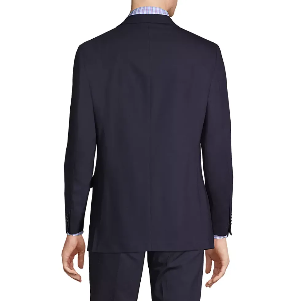 Men's Traditional Fit Year'rounder Stretch Wool Suit Jacket