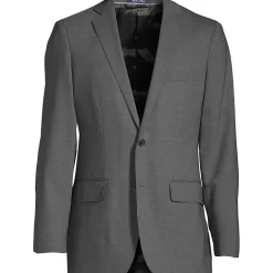 Men's Traditional Fit Year'rounder Stretch Wool Suit Jacket