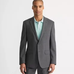 Men's Traditional Fit Year'rounder Stretch Wool Suit Jacket