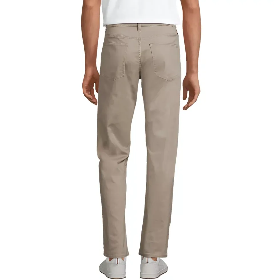 Men's Travel Kit Comfort Waist Traditional Fit 5 Pocket Pant