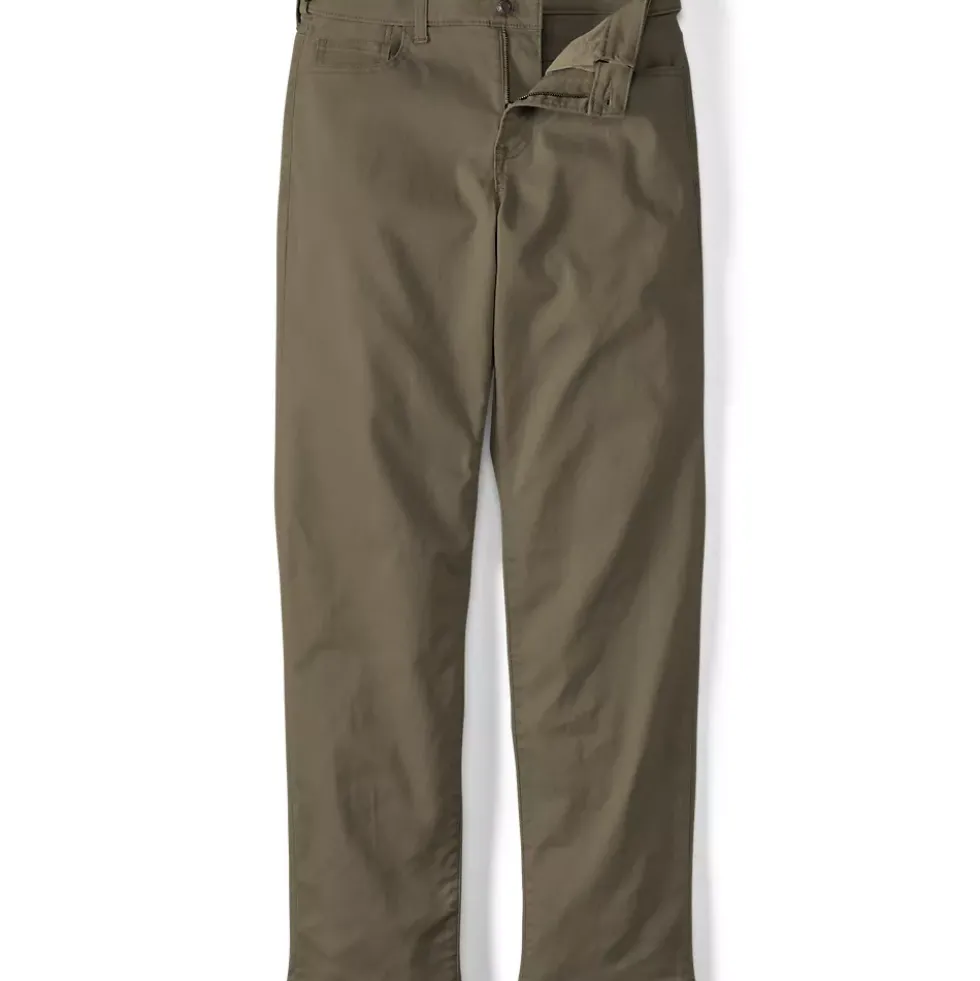 Men's Travel Kit Comfort Waist Traditional Fit 5 Pocket Pant