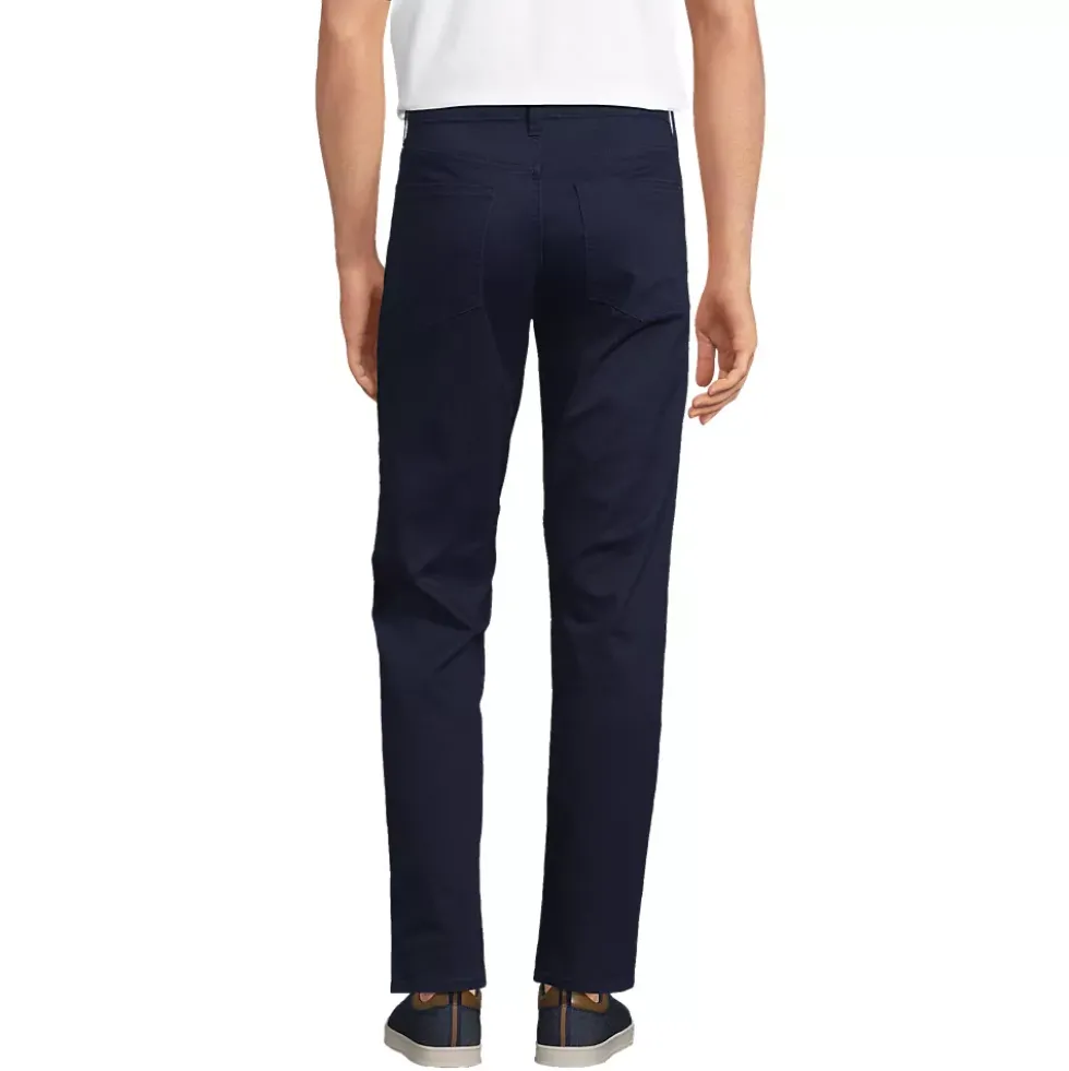 Men's Travel Kit Comfort Waist Traditional Fit 5 Pocket Pant