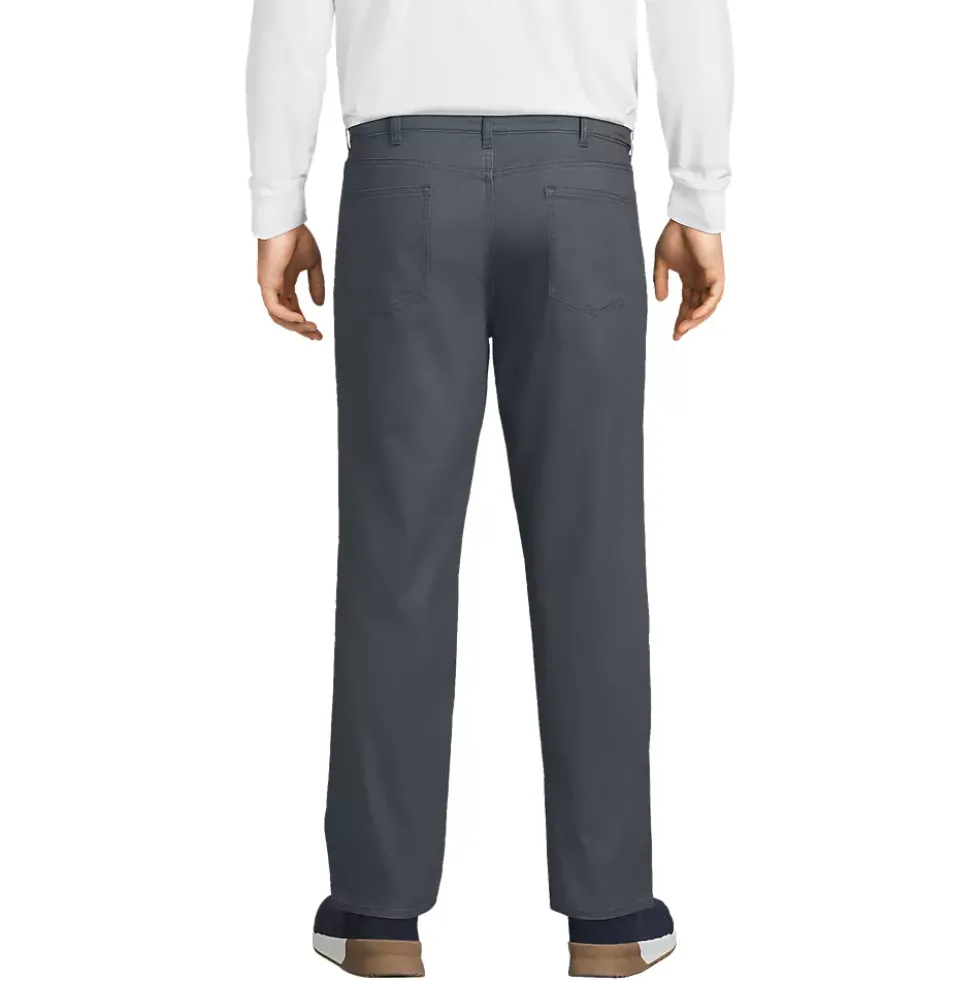 Men's Travel Kit Comfort Waist Traditional Fit 5 Pocket Pant