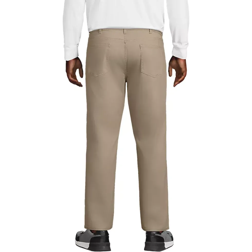 Men's Travel Kit Comfort Waist Traditional Fit 5 Pocket Pant