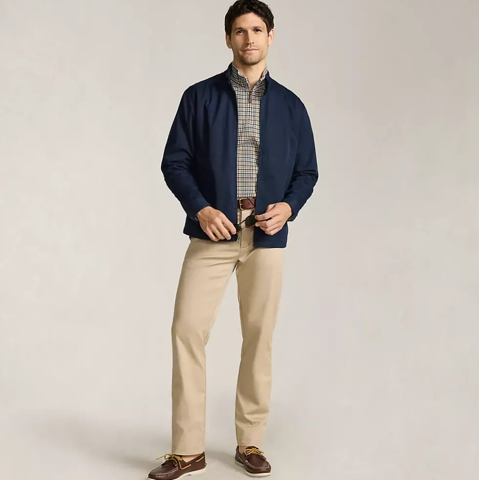 Men's Travel Kit Comfort Waist Classic Fit Chino Pant