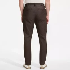 Men's Travel Kit Comfort Waist Classic Fit Chino Pant