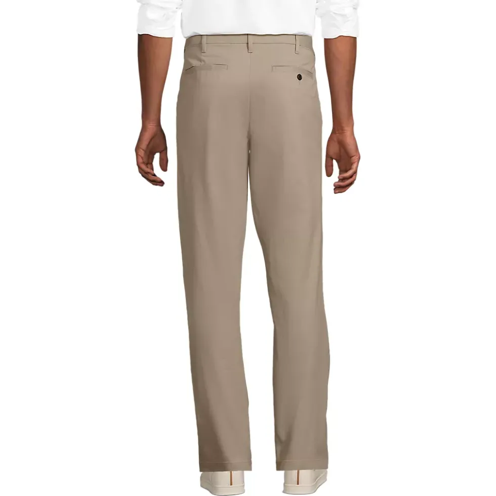 Men's Travel Kit Comfort Waist Athletic Fit Chino Pant