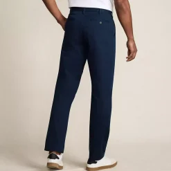 Men's Travel Kit Comfort Waist Athletic Fit Chino Pant