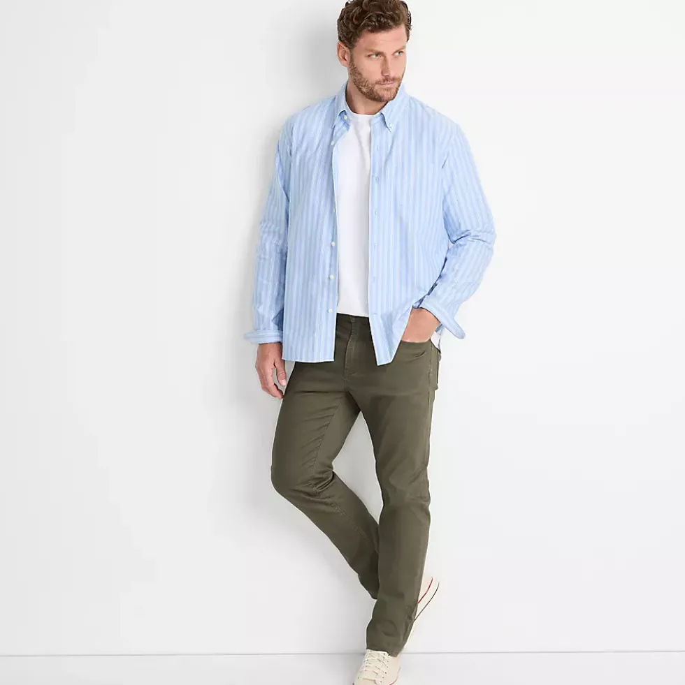 Men's Travel Kit Slim Fit 5 Pocket Pant