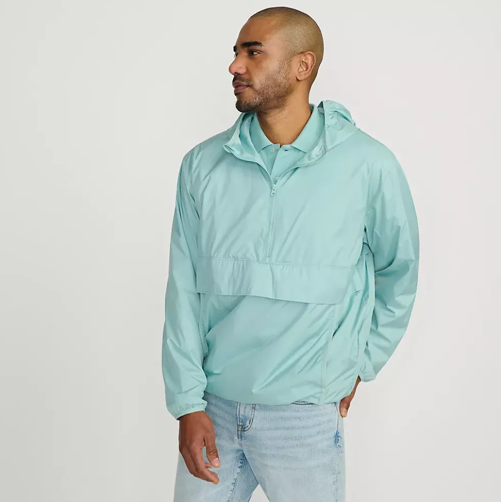 Men's UPF 50 Anorak Windbreaker