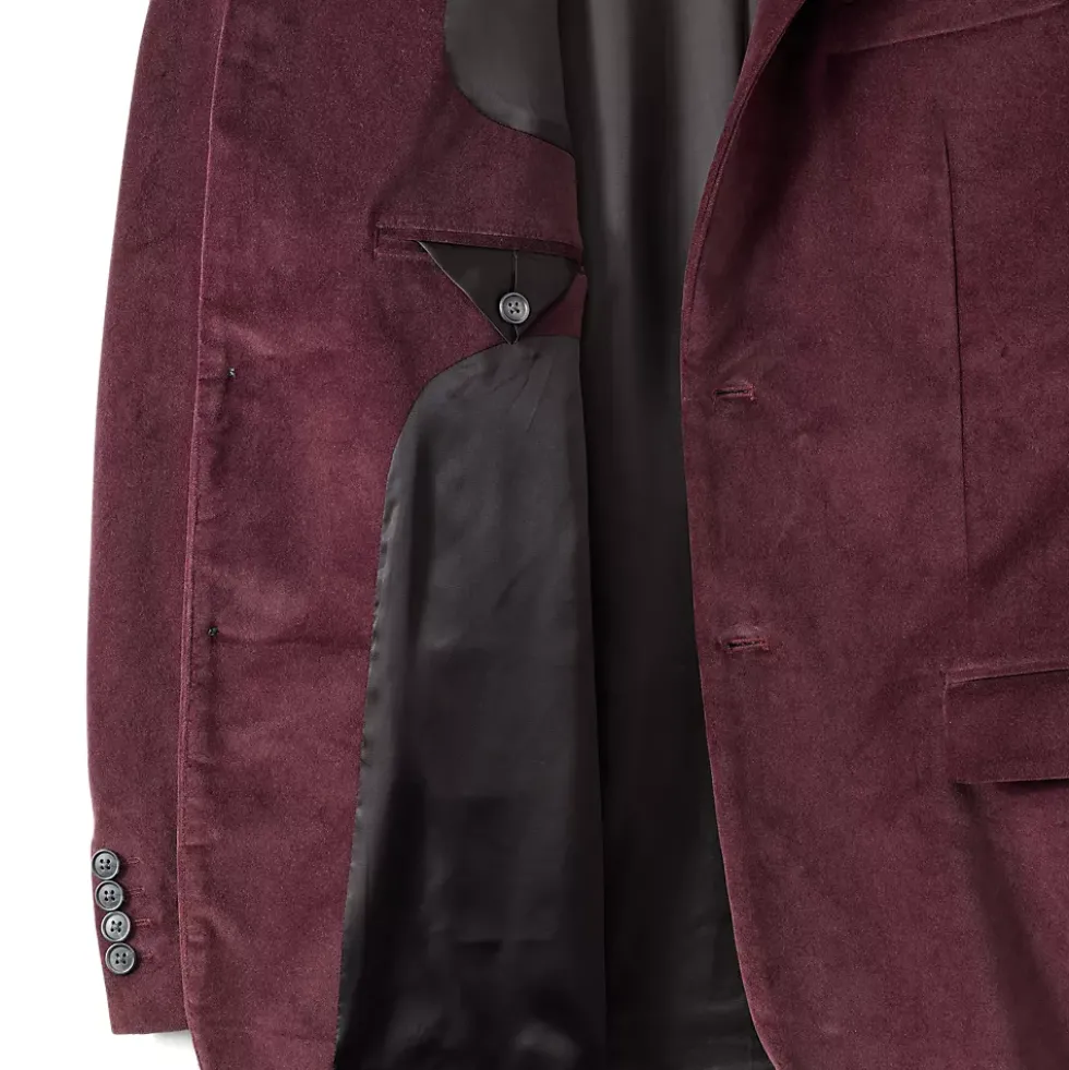 Men's Velvet Blazer