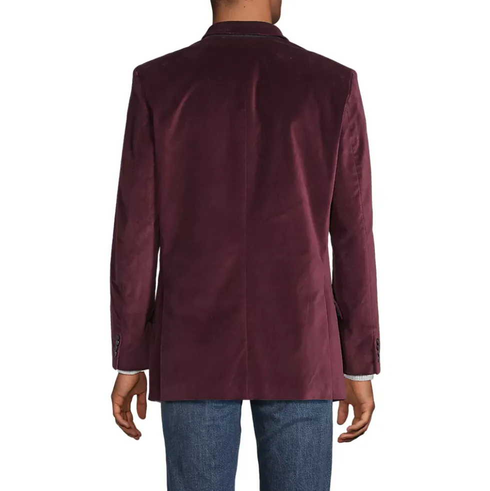 Men's Velvet Blazer