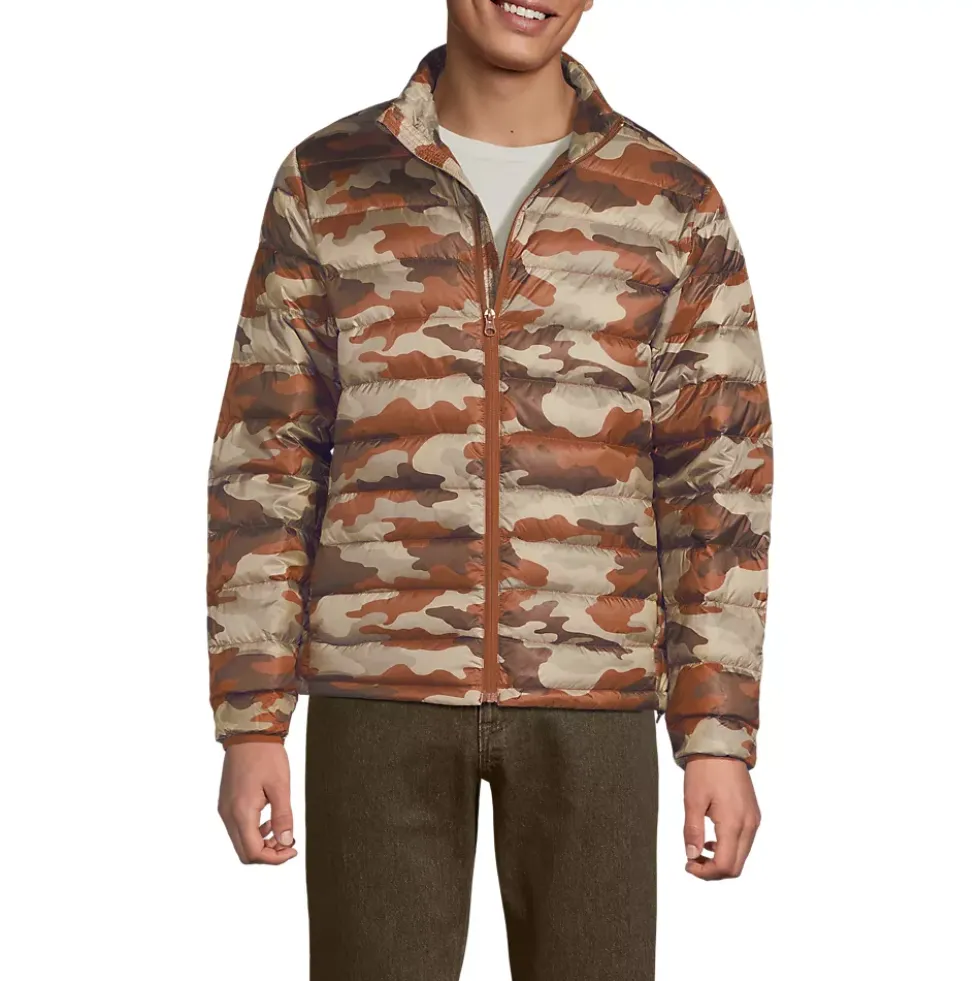 Men's Wanderweight Packable Print Down Jacket