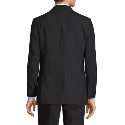 Men's Washable Wool 2 Button Traditional Fit Suit Jacket