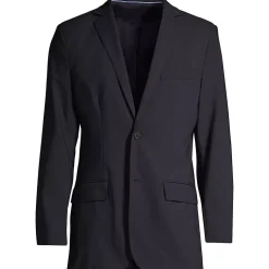 Men's Washable Wool 2 Button Traditional Fit Suit Jacket