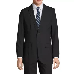 Men's Washable Wool 2 Button Traditional Fit Suit Jacket