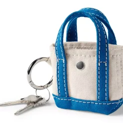 Micro Canvas Tote Charm