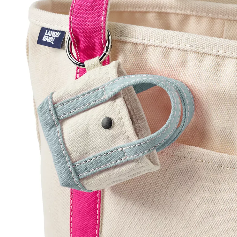 Micro Canvas Tote Charm