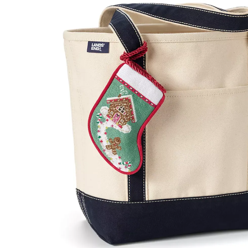 Mini Needlepoint Christmas Stocking