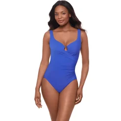 Miraclesuit Women's Must Haves Escape Slimming Underwire One Piece Swimsuit