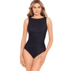 Miraclesuit Women's Rock Solid Regatta Slimming One Piece Swimsuit