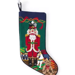 Needlepoint Personalized Christmas Stocking