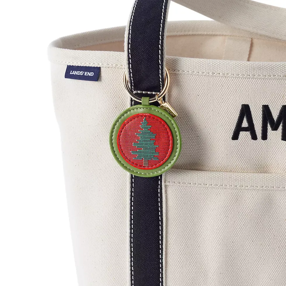 Needlepoint Tree Bag Charm