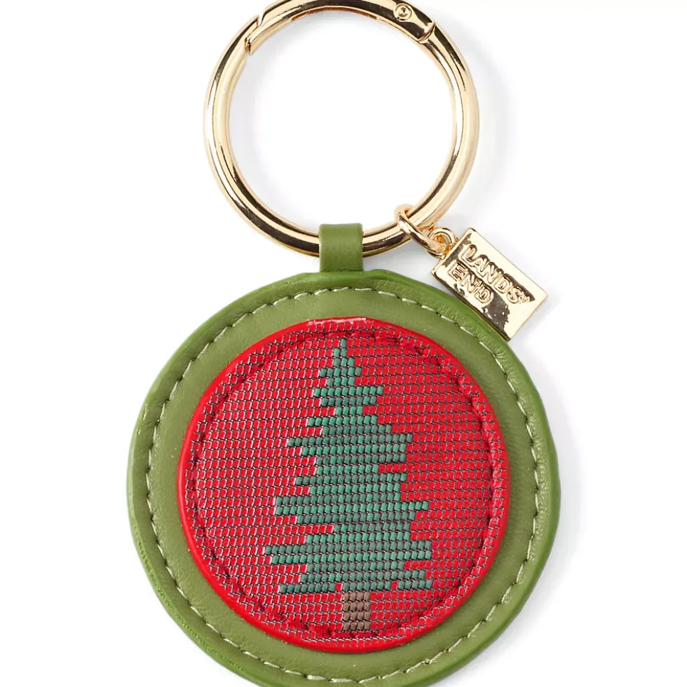 Needlepoint Tree Bag Charm