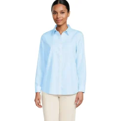 No Iron Button Front Shirt