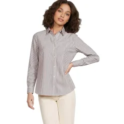 No Iron Button Front Shirt