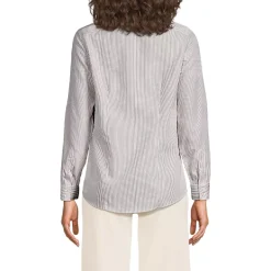 No Iron Button Front Shirt