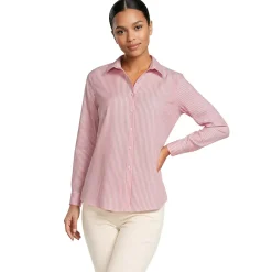 No Iron Button Front Shirt