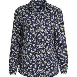 No Iron Button Front Shirt