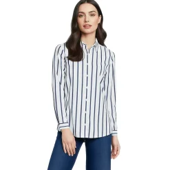 No Iron Button Front Shirt