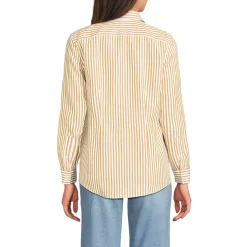No Iron Button Front Shirt