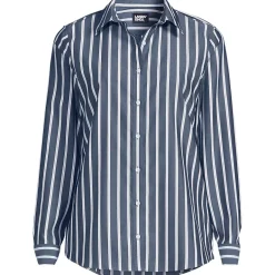 No Iron Button Front Shirt