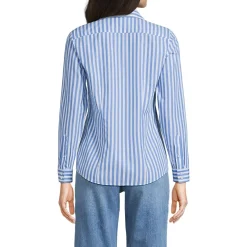 No Iron Button Front Shirt