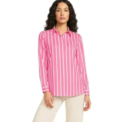 No Iron Button Front Shirt