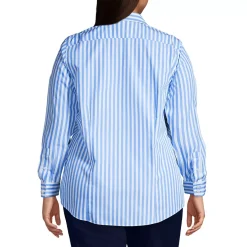 No Iron Button Front Shirt