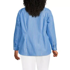 No Iron Button Front Shirt
