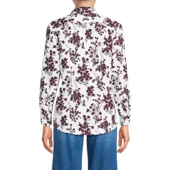 No Iron Button Front Shirt